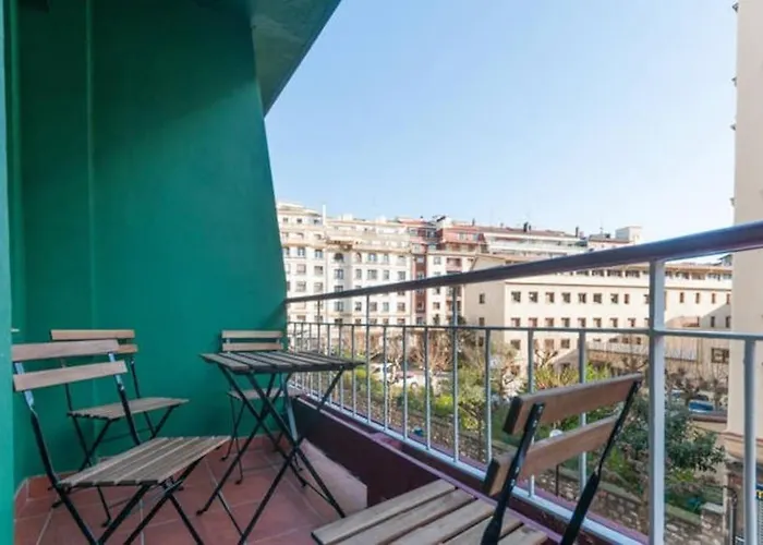 4 Playa Surf Cine- Parking Y Terraza דירה סן סבסטיאן